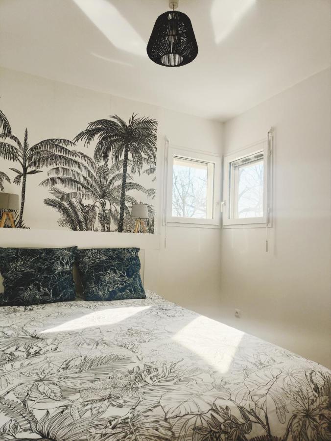 Ferienwohnung Beau Duplex Familial Avec Jardin Cloture Douvaine Exterior foto